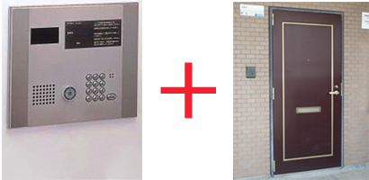 エントランスと部屋の鍵をひとつで開ける