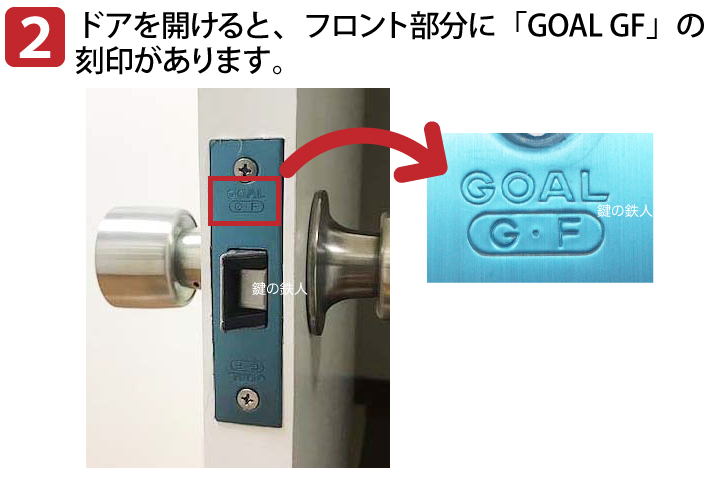 GOAL GFドアノブ 交換