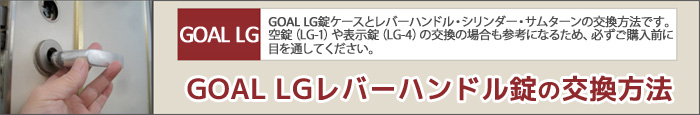 GOAL LG取替説明書