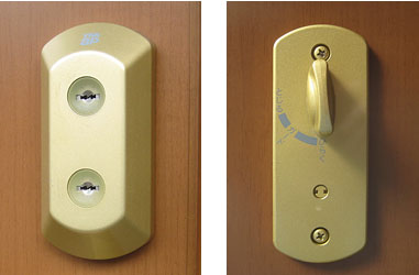 YKKap玄関錠NEWデュガード ラフィールの交換