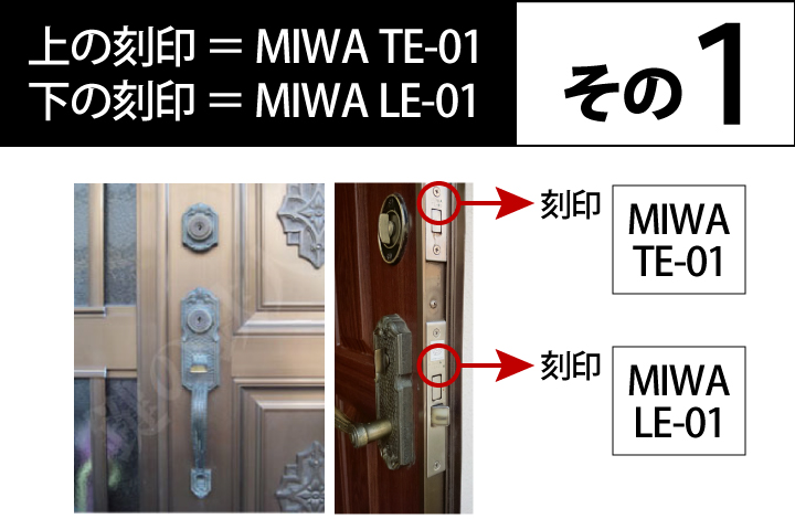 MIWA シリンダー 選び方