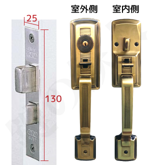 GOAL アンティック錠　GB-52-2