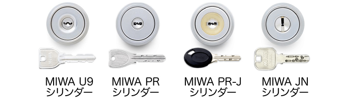 逆マスターキーシステム シリンダー