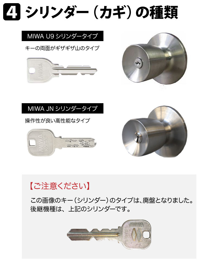 MAIWA HM ドアノブ 交換