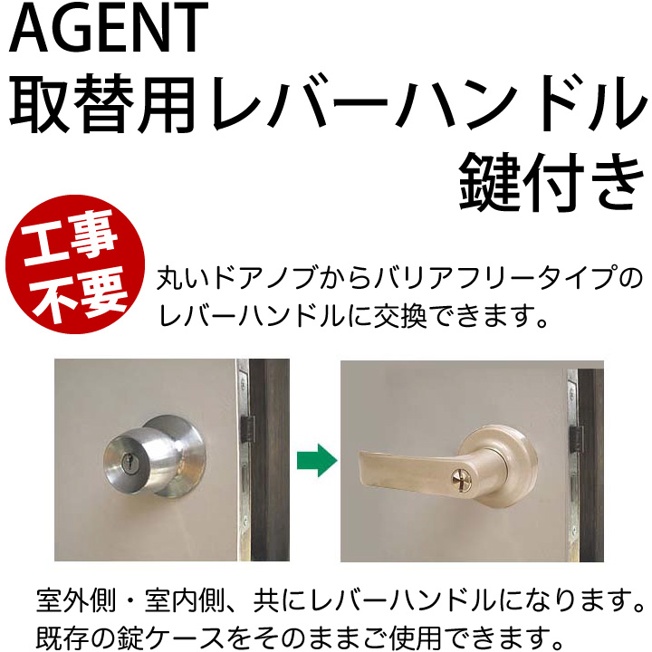 AGENT レバーハンドル LS-100 LS-200