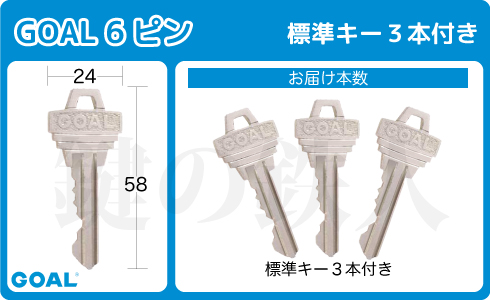GOAL 6ピン