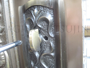 ALPHA装飾錠Nationalシリンダーの交換2