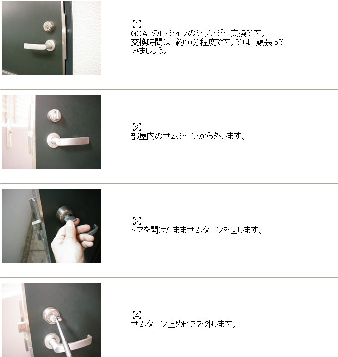 GOAL LX 交換