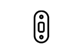 左右共用タイプ錠ケースのラッチの変更方法