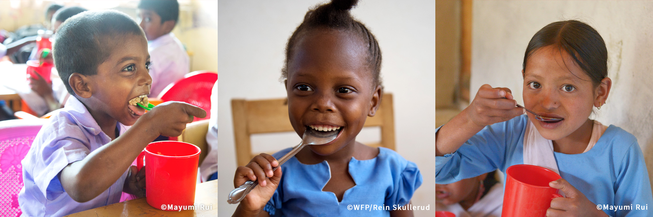 レビューを書いて、食糧支援活動