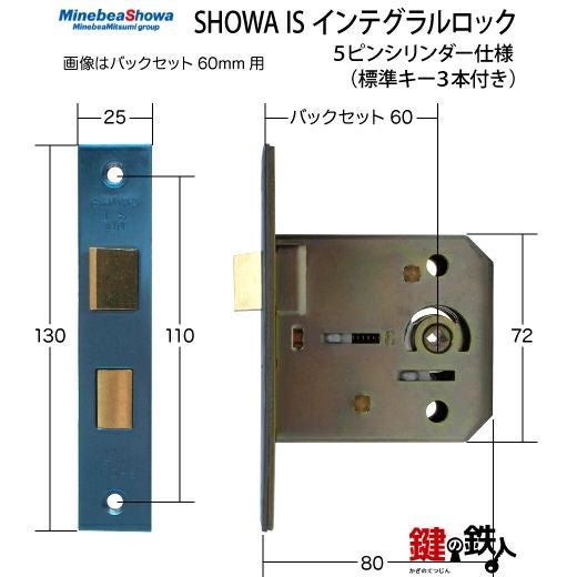 ニジカレ リアルインセ 新居の鍵 中野区 玄関の鍵交換 | Key Link
