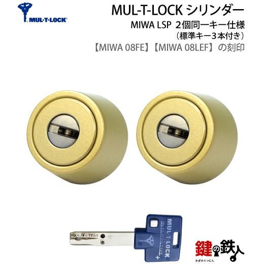 MUL-T-LOCK（マルティロック）イスラエル製玄関 鍵（カギ） 取替え用2