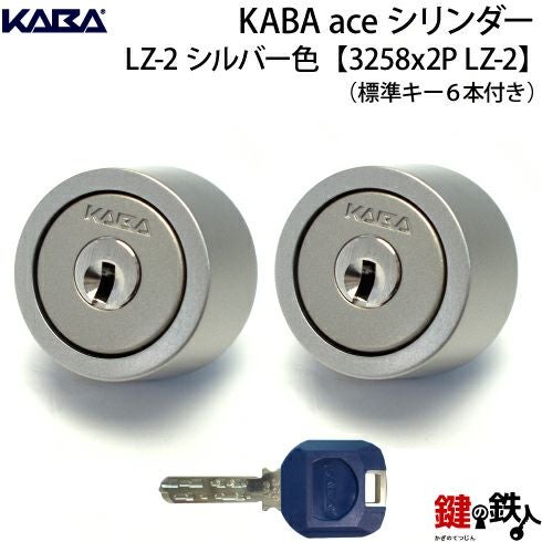 21》KABA-ace-3258-LZ-2MIWA LZ-2 勝手口の鍵(カギ)のセキュリティが